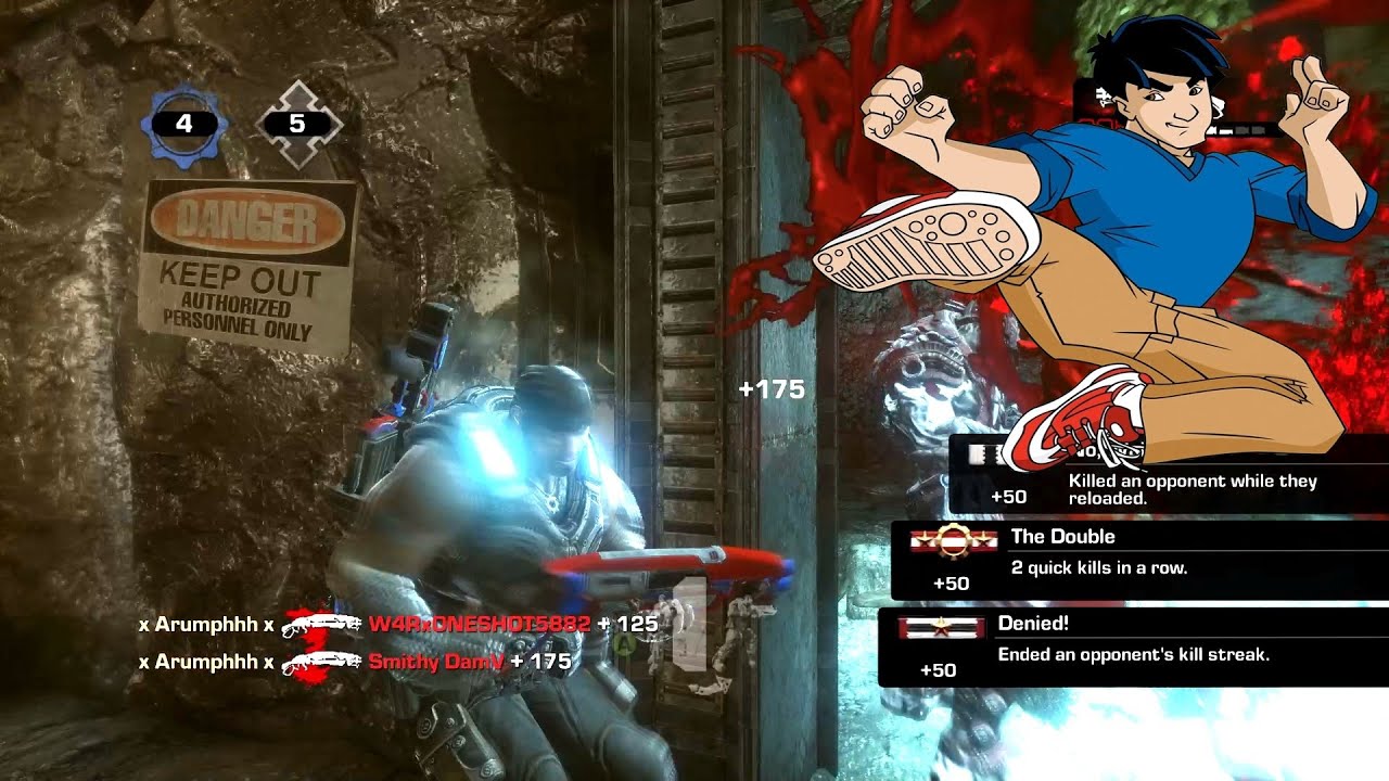SOUR TO SWEET KUNG FU! (Gears of War 3)
