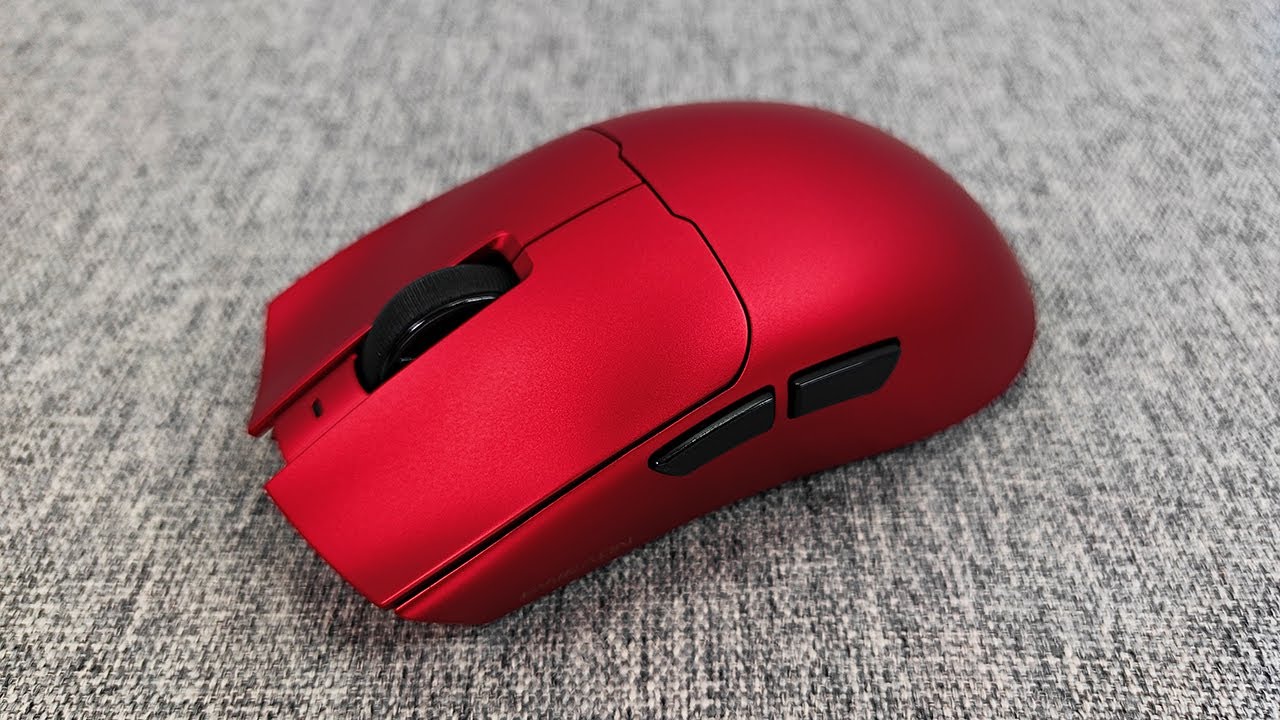 Unboxing | EWEADN S9 Ultra Flame Red 8K Wireless Gaming Mouse (ASMR)