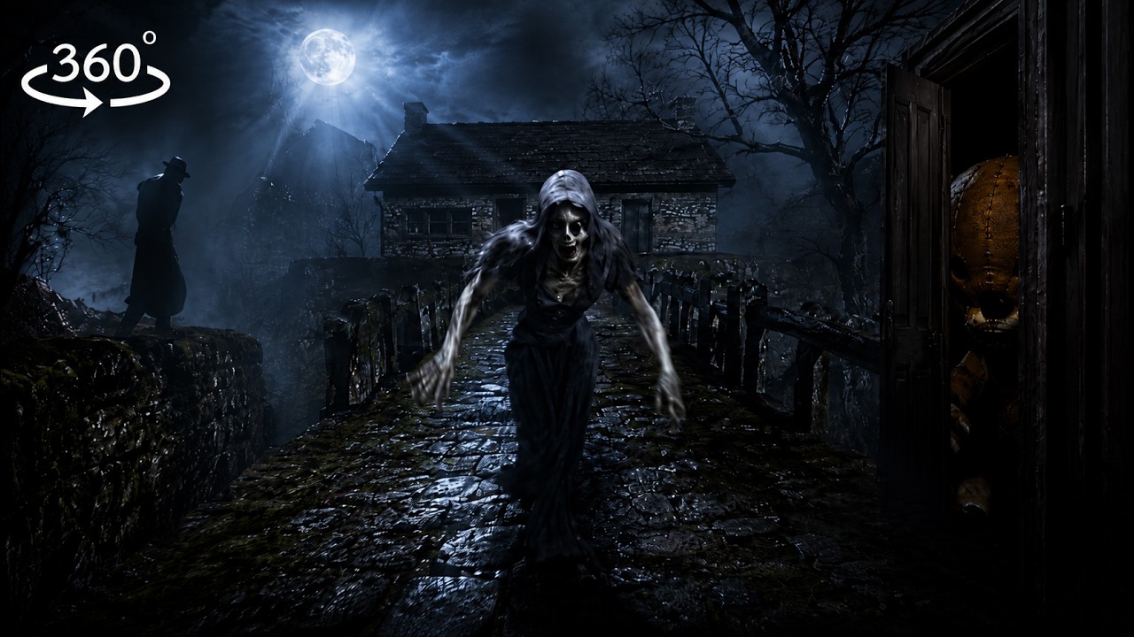 Experience 360 Trapped in a Cursed Village | 4K VR