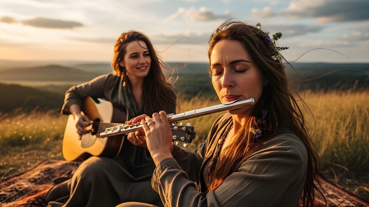 Joyful Celtic Flamenco 🎶 Irish Flute Cinematic Instrumental | Uplifting Folk Fusion Music