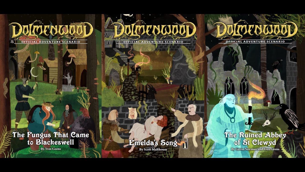 The Fungus the Came to Blackswell, Emelda's Song, and The Ruined Abbey of St. Clewyd