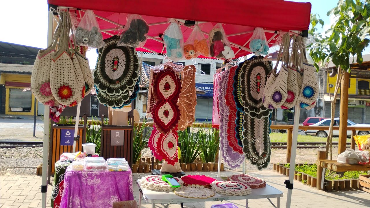 Feira abençoada com muitas vendas.