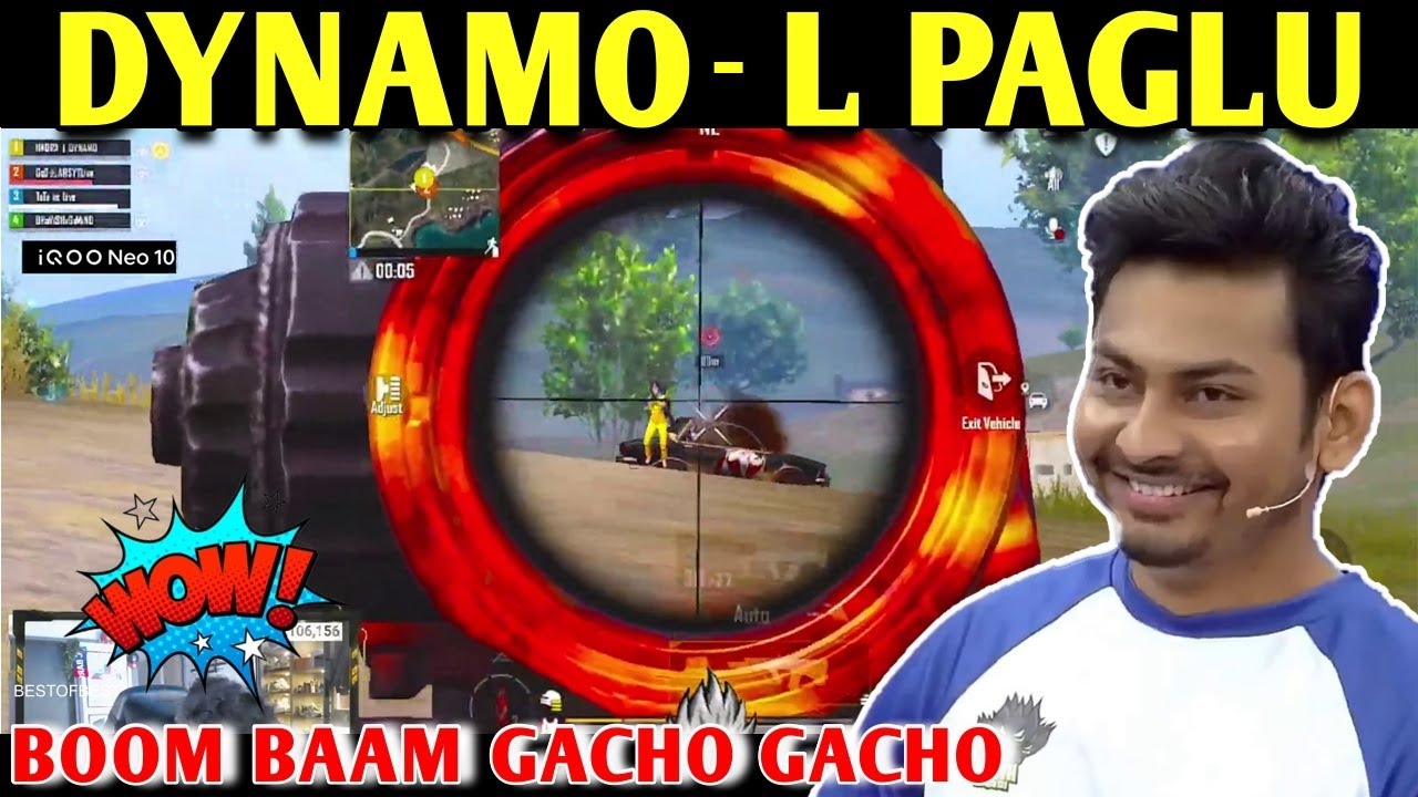 DYNAMO - L PAGLU | PUBG MOBILE | BGMI | BATTLEGROUNDS MOBILE INDIA | BEST OF BEST