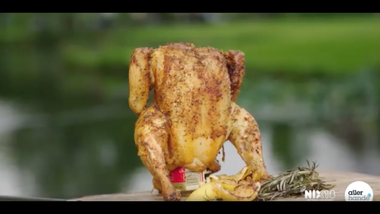 Barbecue beer can chicken van Jord Althuizen - #recept - #Allerhande