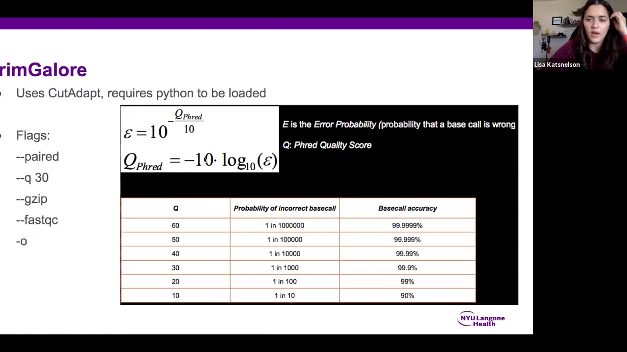 13. Downloading data, QC & Trimming - Lizabeth Katsnelson