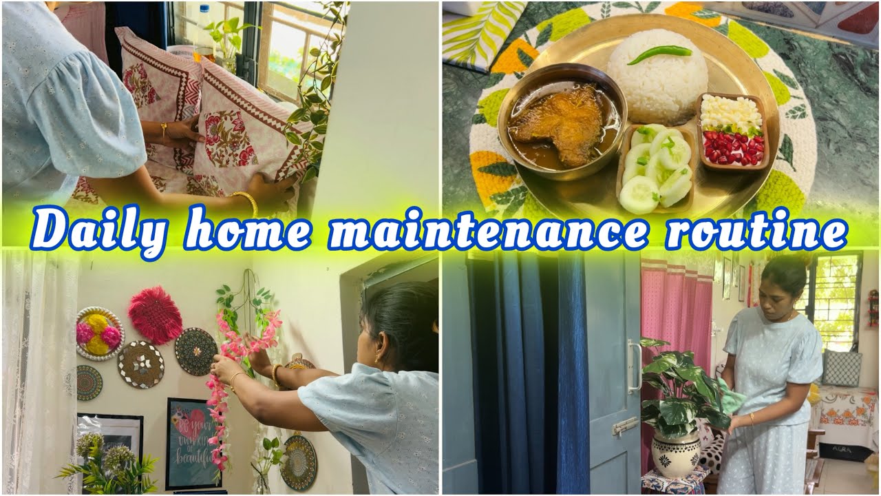 Indian homemaker’s daily home management routine | cooking cleaning and organising vlog #dailyvlog ￼