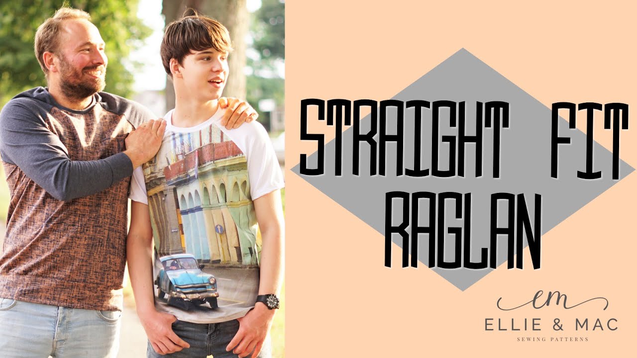 The Straight Fit Raglan Is The Perfect Top For The Whole Family!!