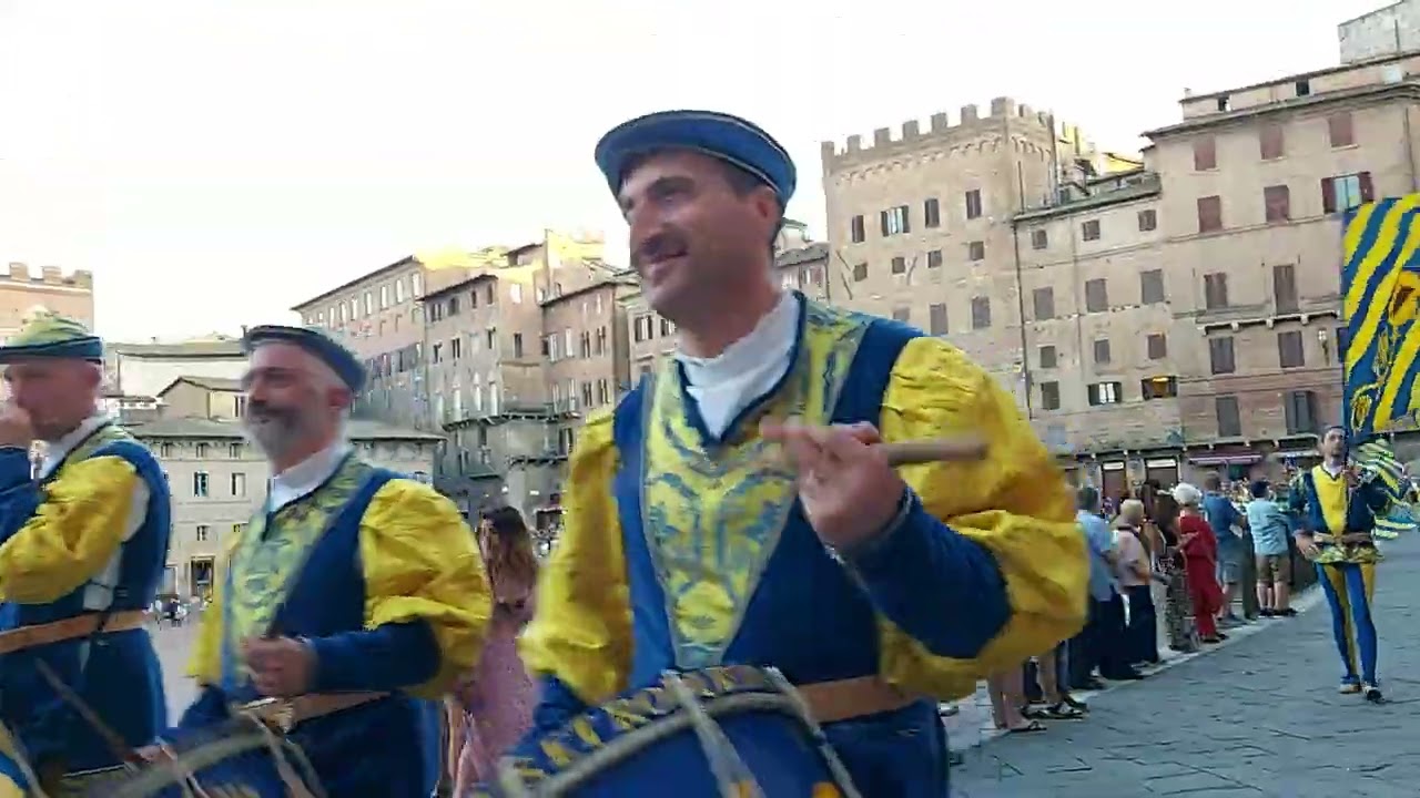 il rientro della Contrada della Tartuca 2022