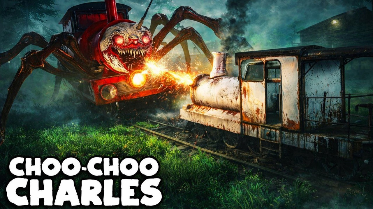 Choo Choo Charles LIVE | Horror Train Gameplay