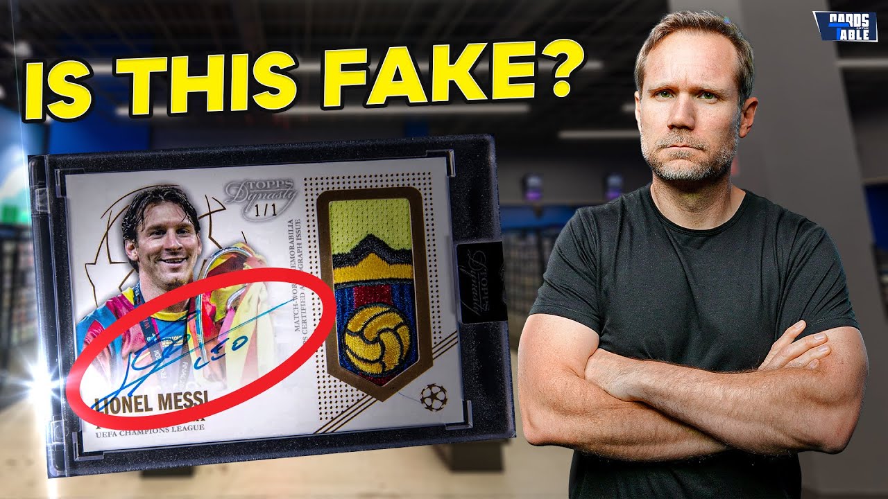 $104,000 Card with a FAKE AUTO? Topps Scrambles for Answers!