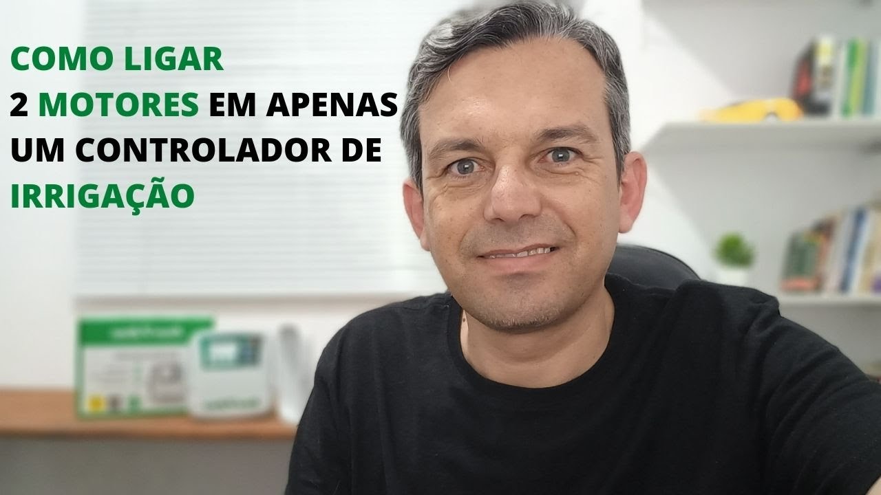 COMO LIGAR 2 MOTORES EM APENAS UM CONTROLADOR DE IRRIGAÇÃO