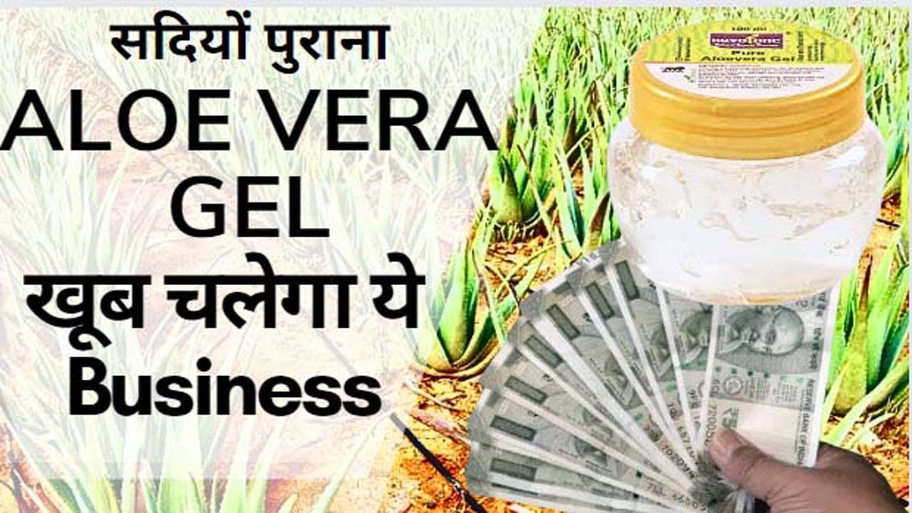 Aloe Vera Gel business plan | एलो वेरा जेल की फैक्ट्री खोलें | aloe vera business
