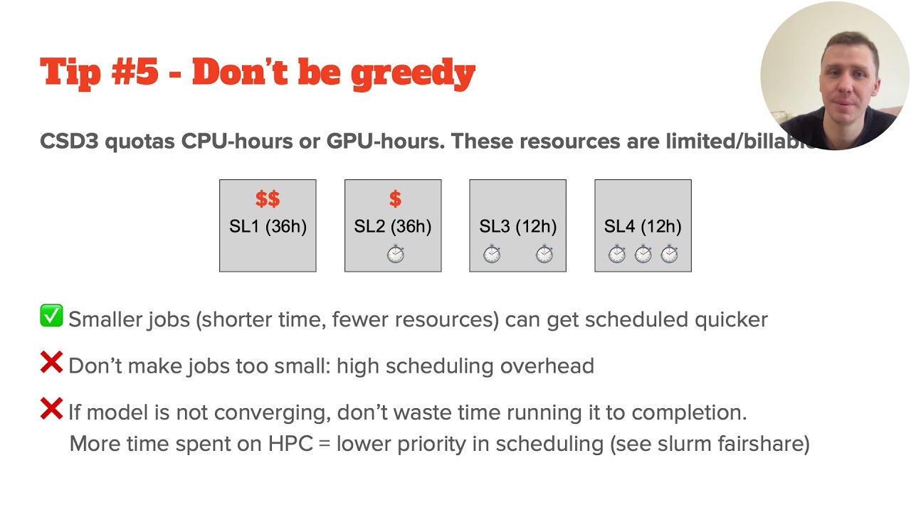 OU12 - HPC best practices for deep learning - how not to waste time, money, or resources
