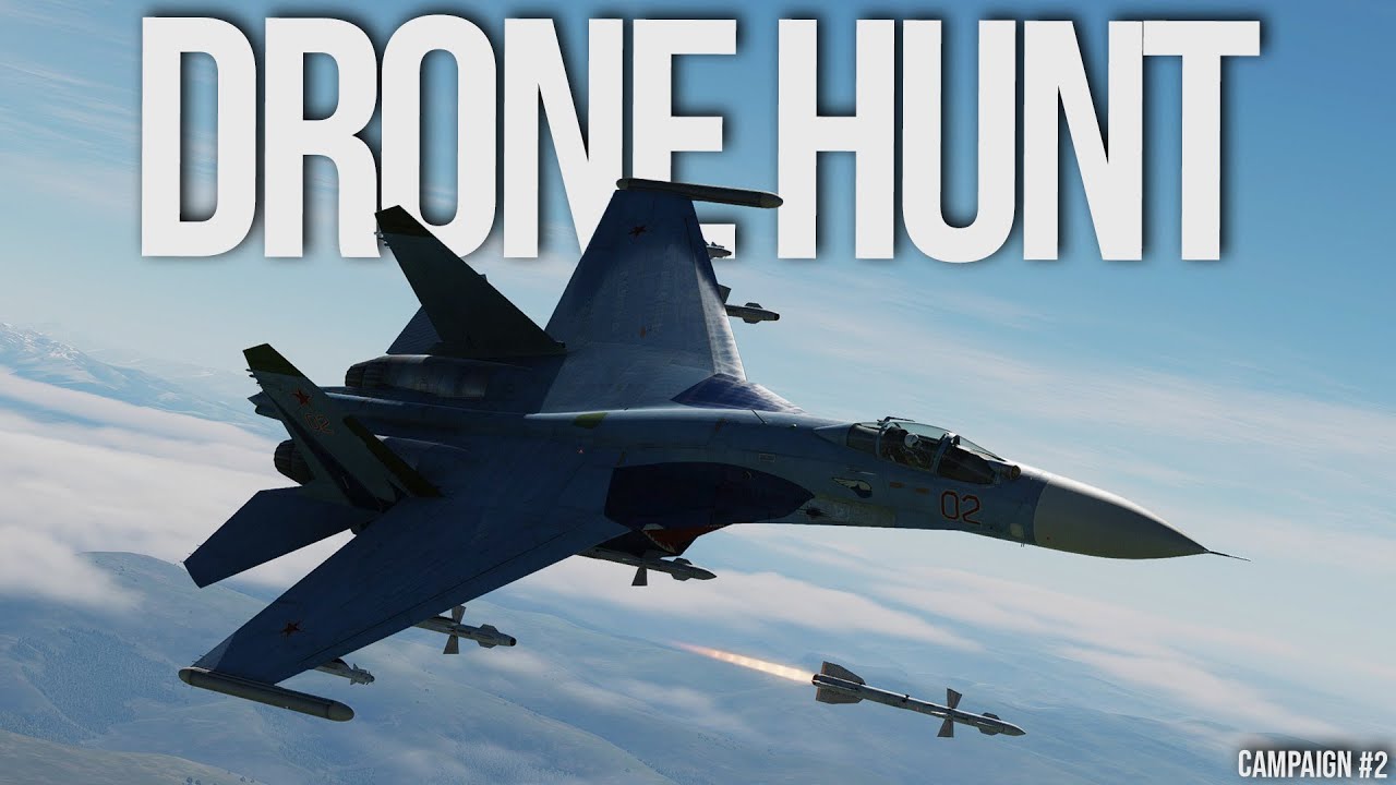 SU-27 | Drone hunt | DCS World campaign #2