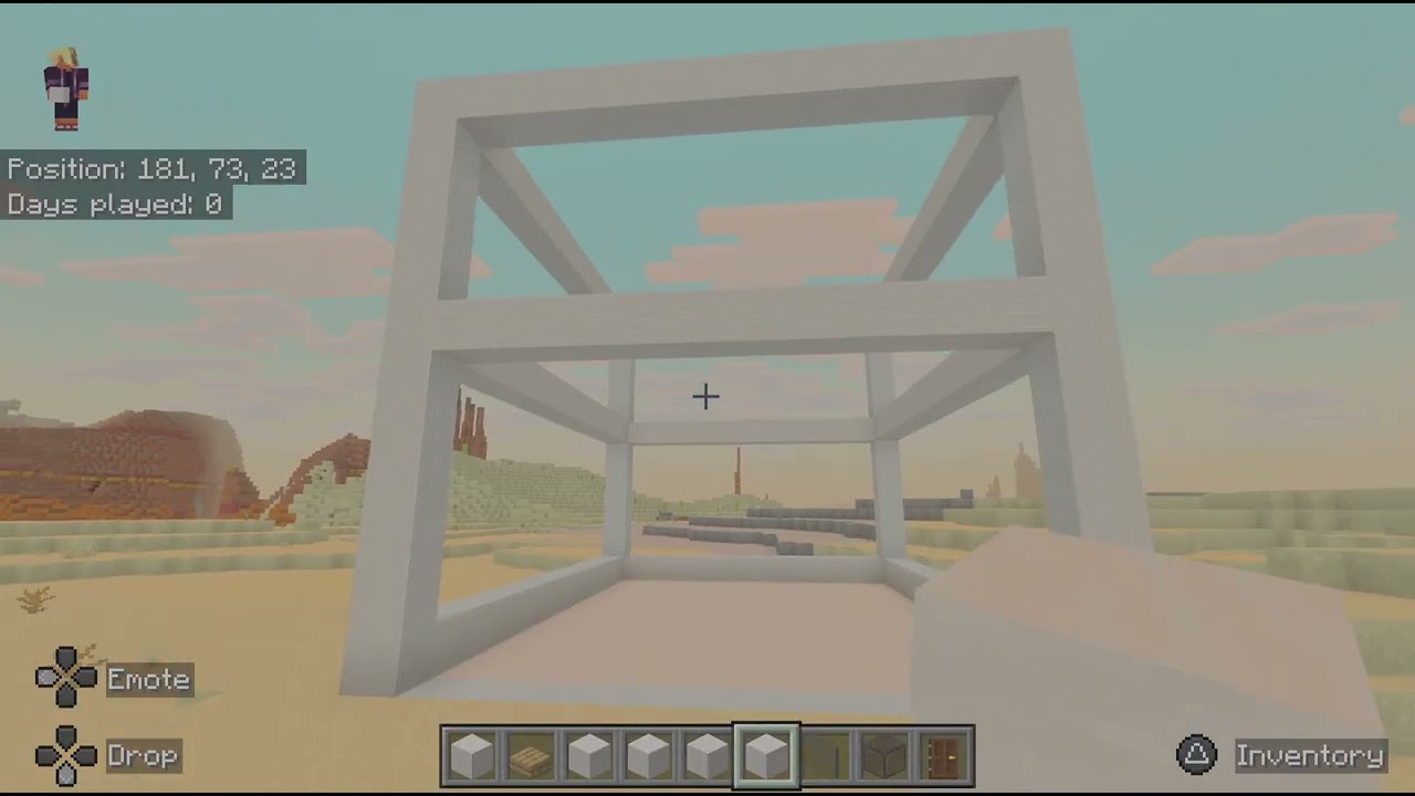 Minecraft how to build a house in the dessert