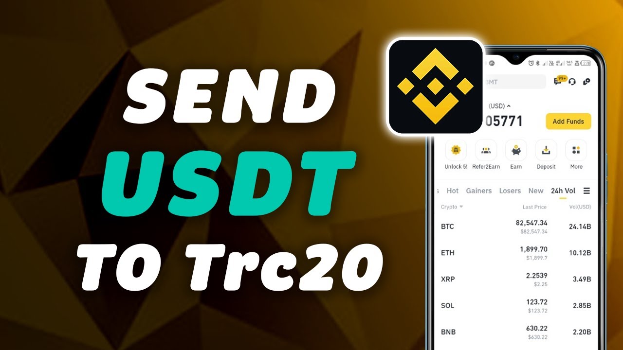 Jak wysłać USDT z Binance do TRC20 &ndash; przewodnik krok po kroku