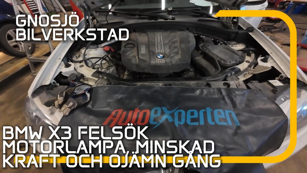 Rätt verktyg = halva jobbet! så felsökte jag EGR ventilen på BMW X3 2013
