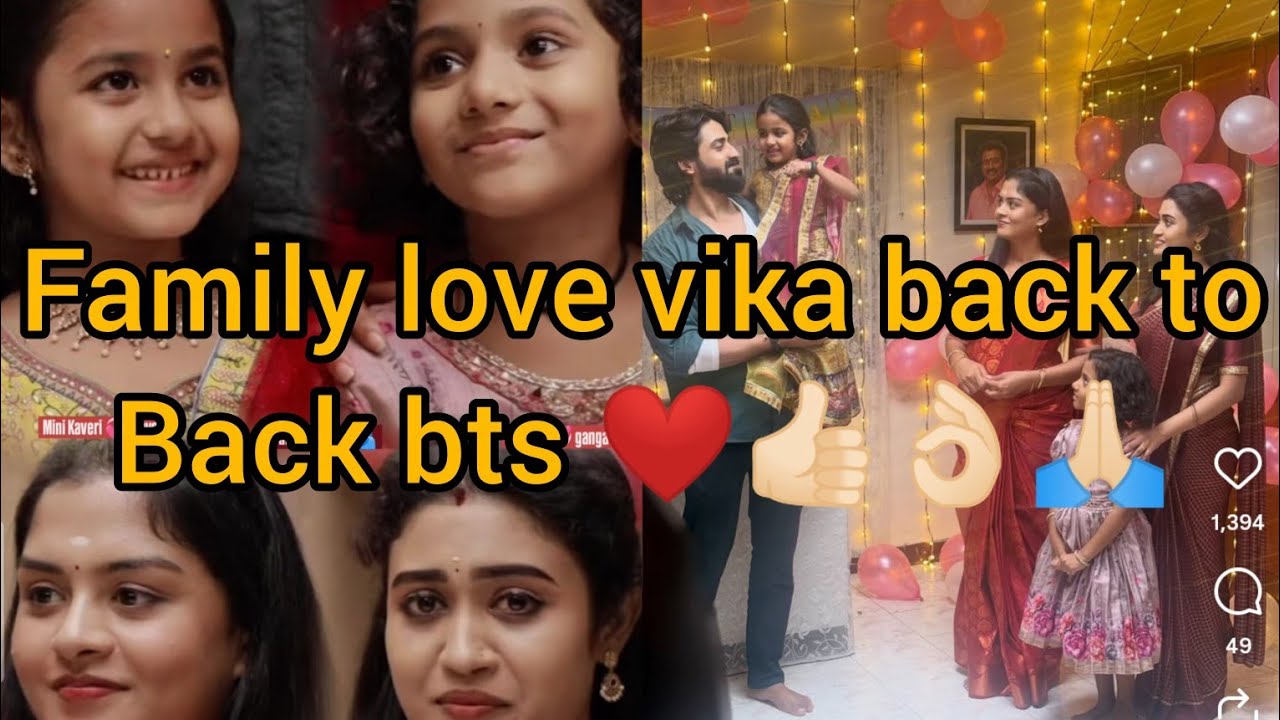 Family love vika back toBack bts ❤️👍🏻👌🏻🙏🏻