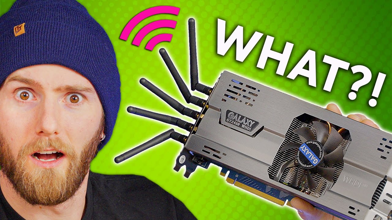 This GPU is WIRELESS?! - Retro GTX 460 WHDI