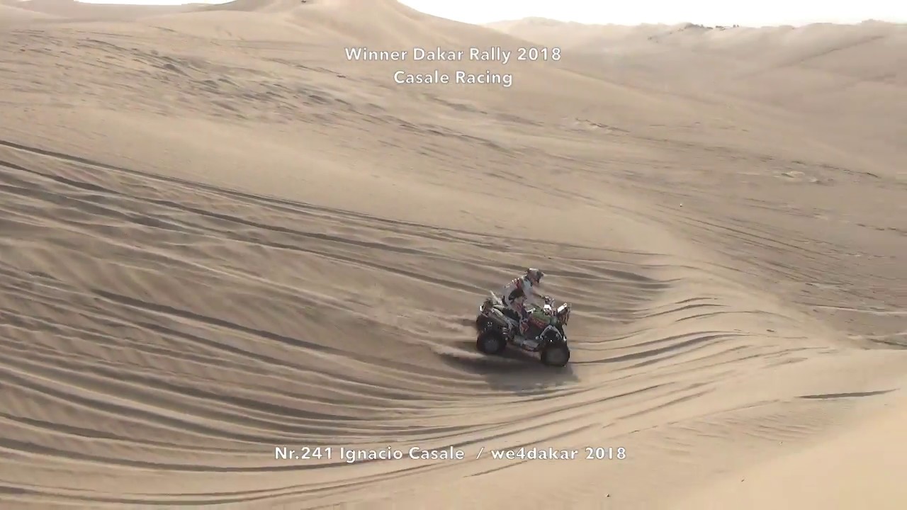 Nr.241 Winner Dakar Rally 2018, Quads Nr.241 Ignacio Casale​ / we4dakar
