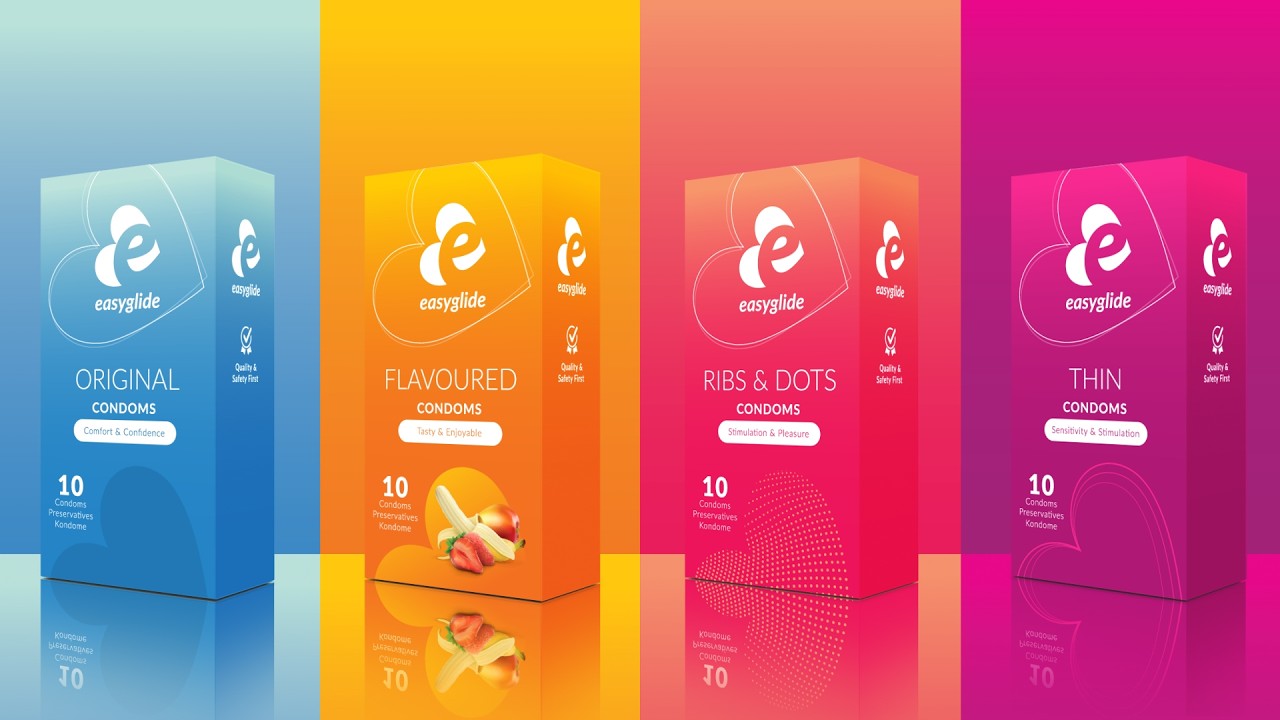 EasyGlide Original Condoms 10 Piece - ONE-DC Wholesale