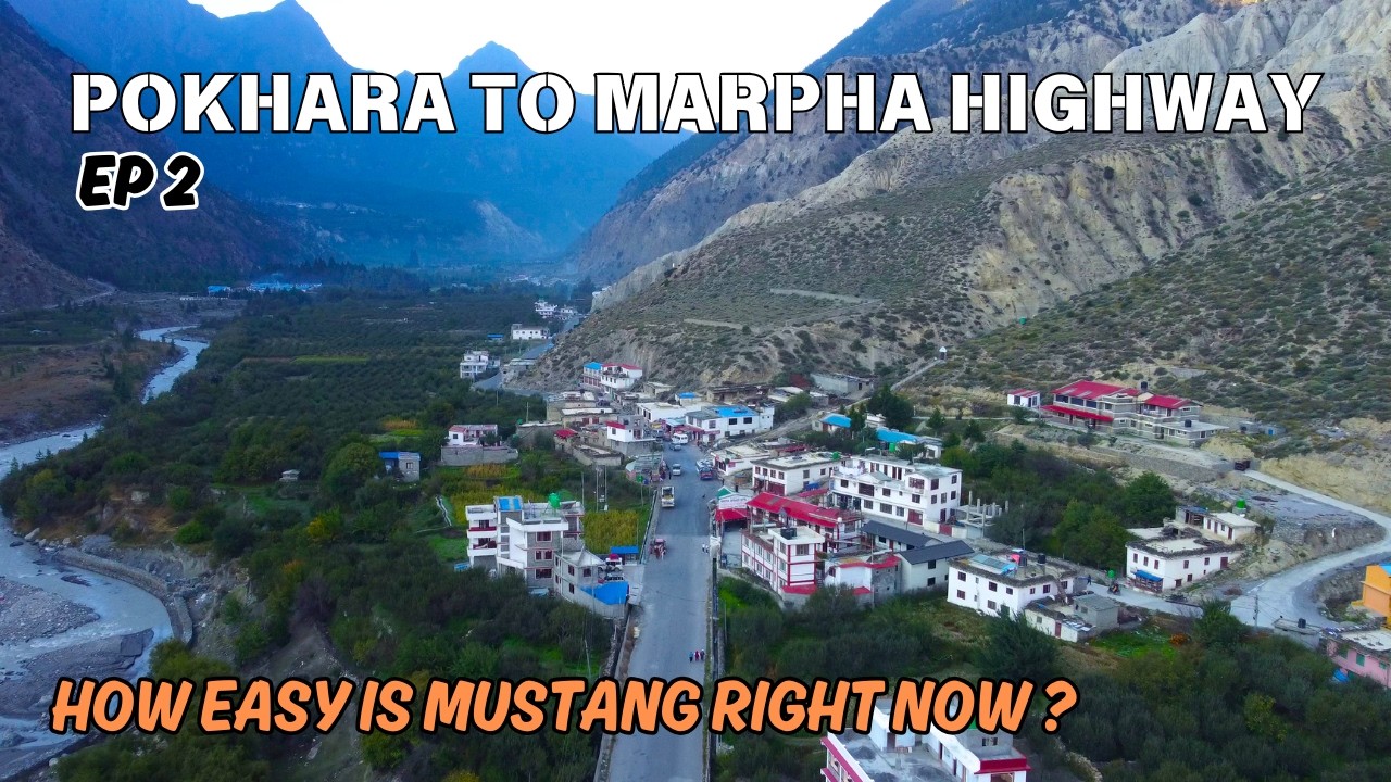 EP 2 | POKHARA TO MARPHA VIA BAGLUNG | IS THIS REALLY THE WAY TO MUSTANG ? | BOUNDLESS YATRA