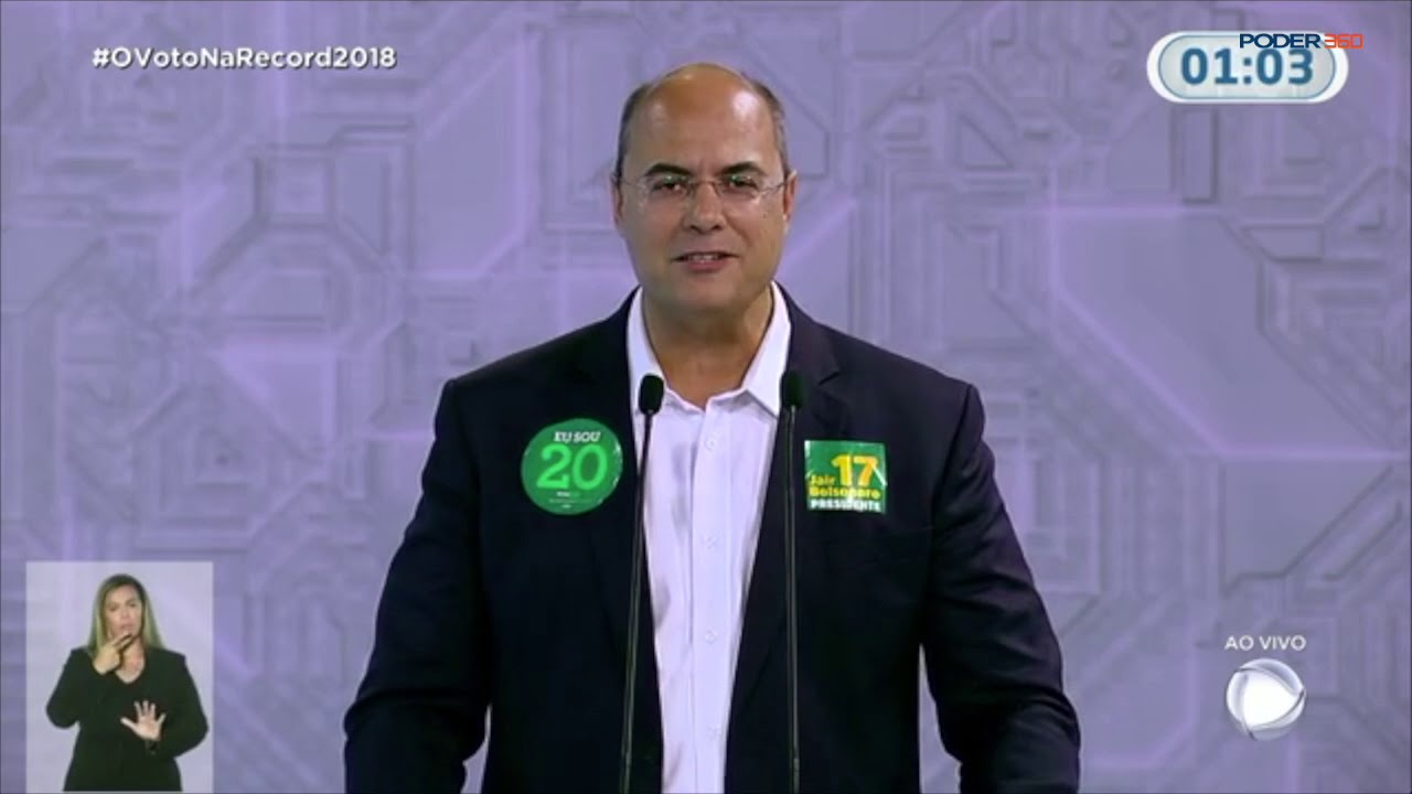 Eduardo Paes e Wilson Witzel discutem sobre o 