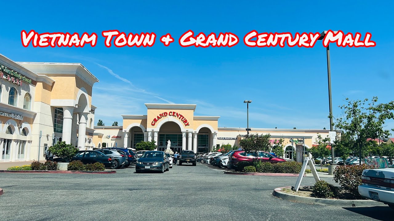 VIETNAM TOWN & GRAND CENTURY MALL PARKING LOT TOUR IN SAN JOSE CALIFORNIA