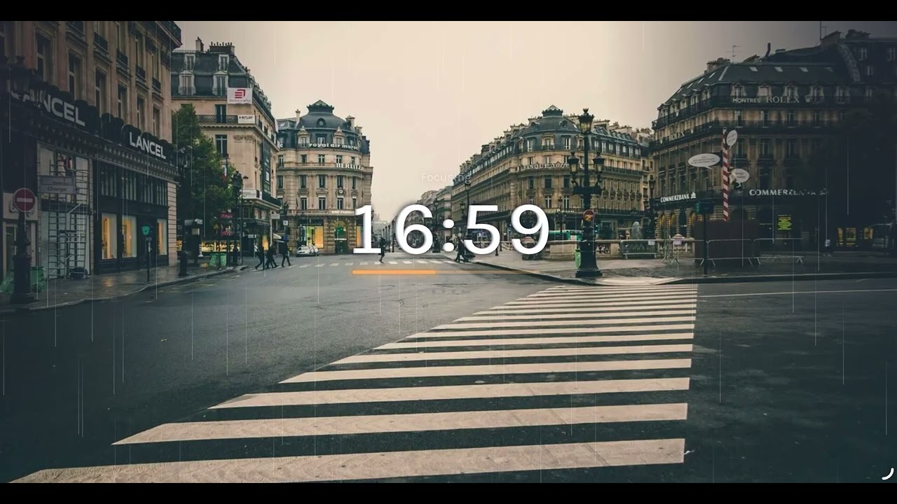 Cozy cute timer with music for studying or reading ❤️ 