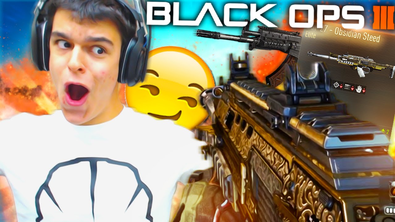 OBSIDIAN STEED en BLACK OPS 3!! CREANDO MODELOS de ARMAS en Call Of Duty Black Ops 3!