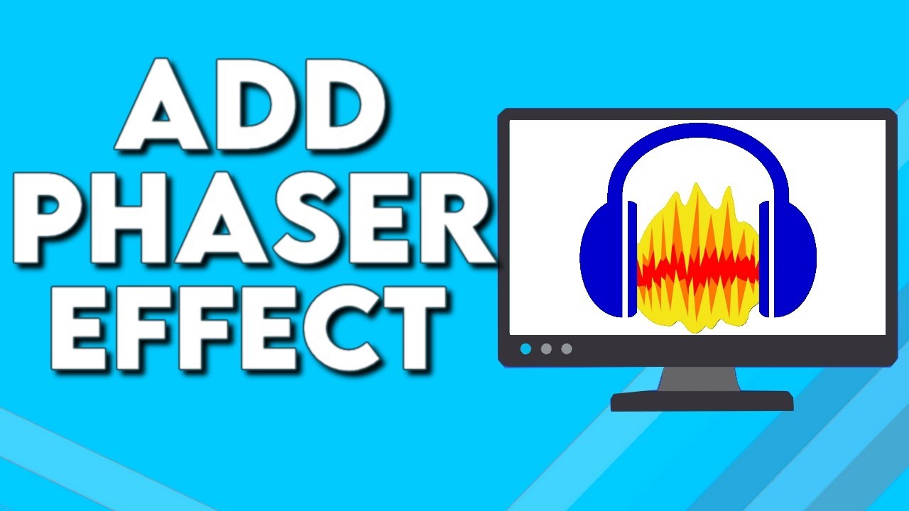 How To Add Phaser Effect To Your Voice Audio on Audacity