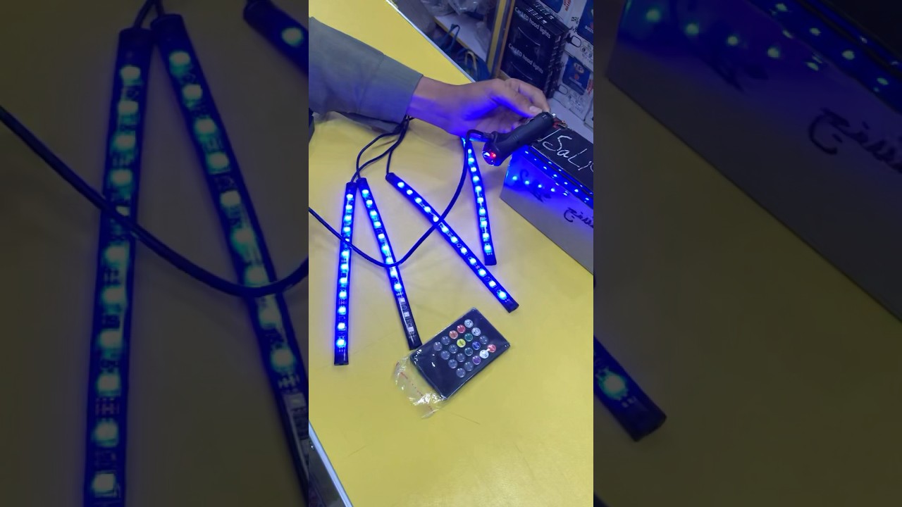 Atmosphere Light || Remote Multi Function Light || Car interior Light || 