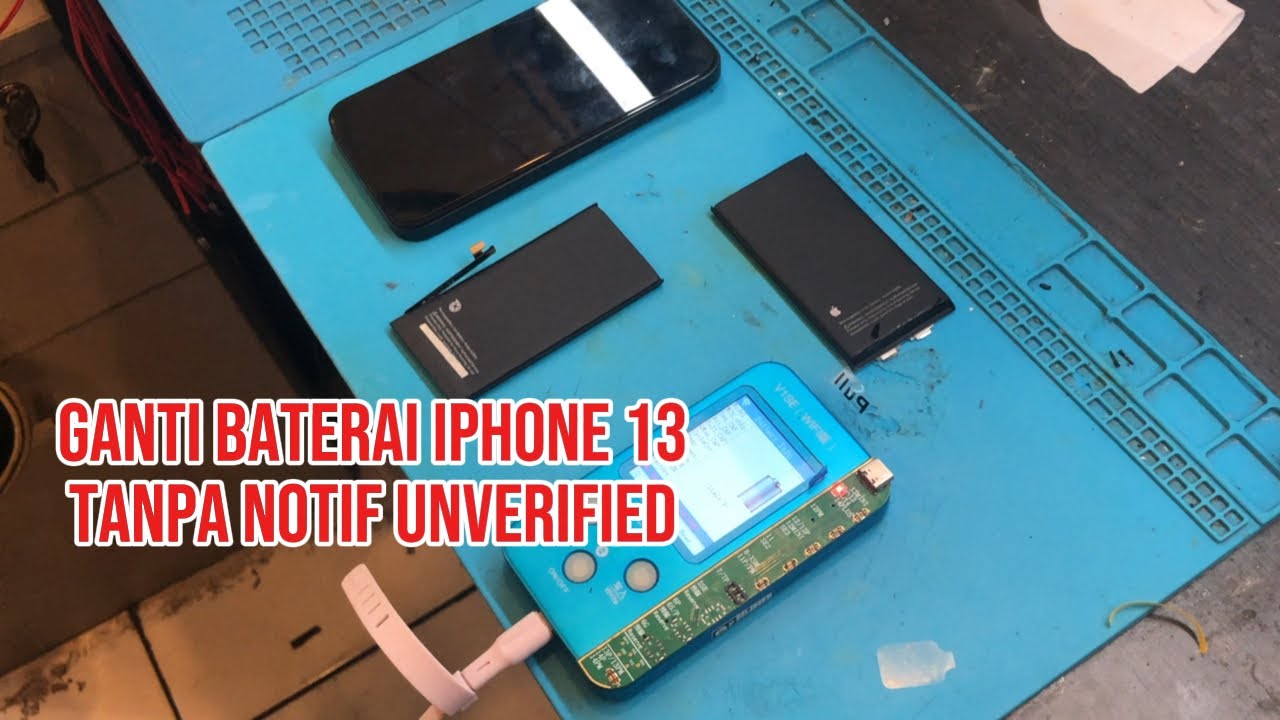 Ganti Baterai iPhone 13 Tanpa Notif dan Battery Health 100%