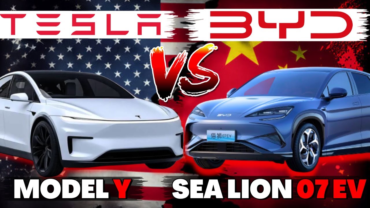 BYD Sea Lion 07 EV VS. Tesla Model Y | China’s best SUV against Juniper 2025