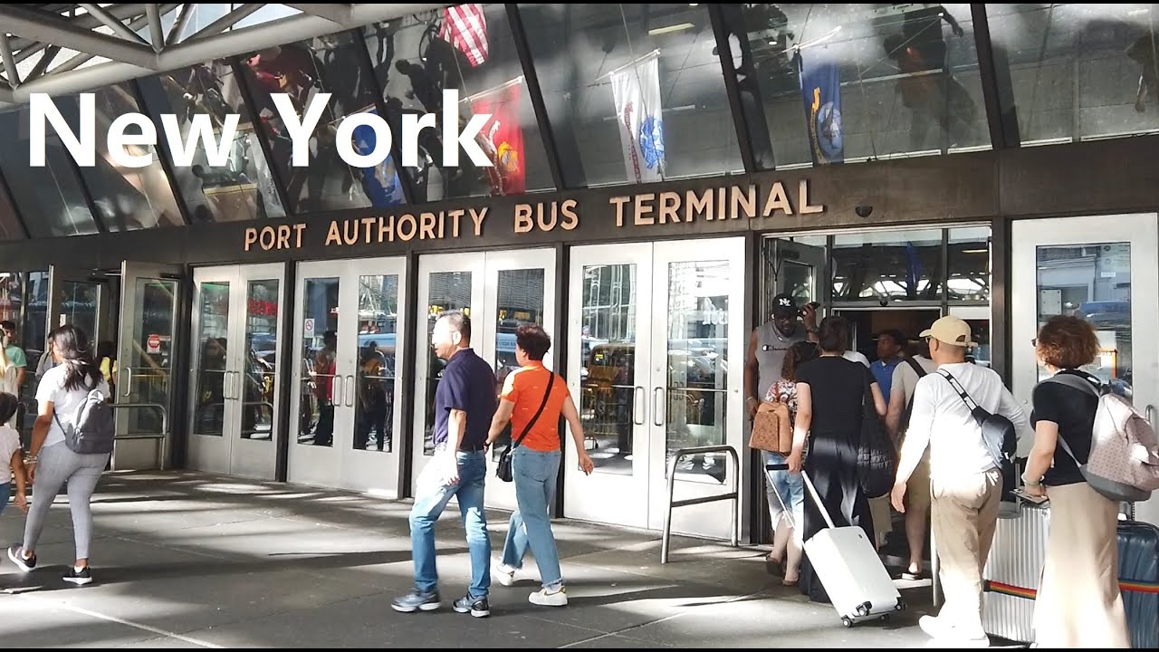 New York Port Authority Bus Terminal | Grey Hound | Peter Pan Bus Line