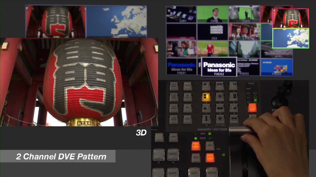 Panasonic AV-HS450 16-input HD/SD video switcher