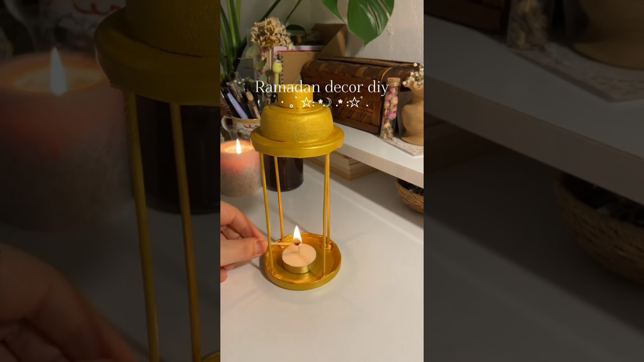 DIY Ramadan Decoration | DIY Ramadan Lantern | Ramadan Crafts Ideas Handmade | Ramadan Wall Decor