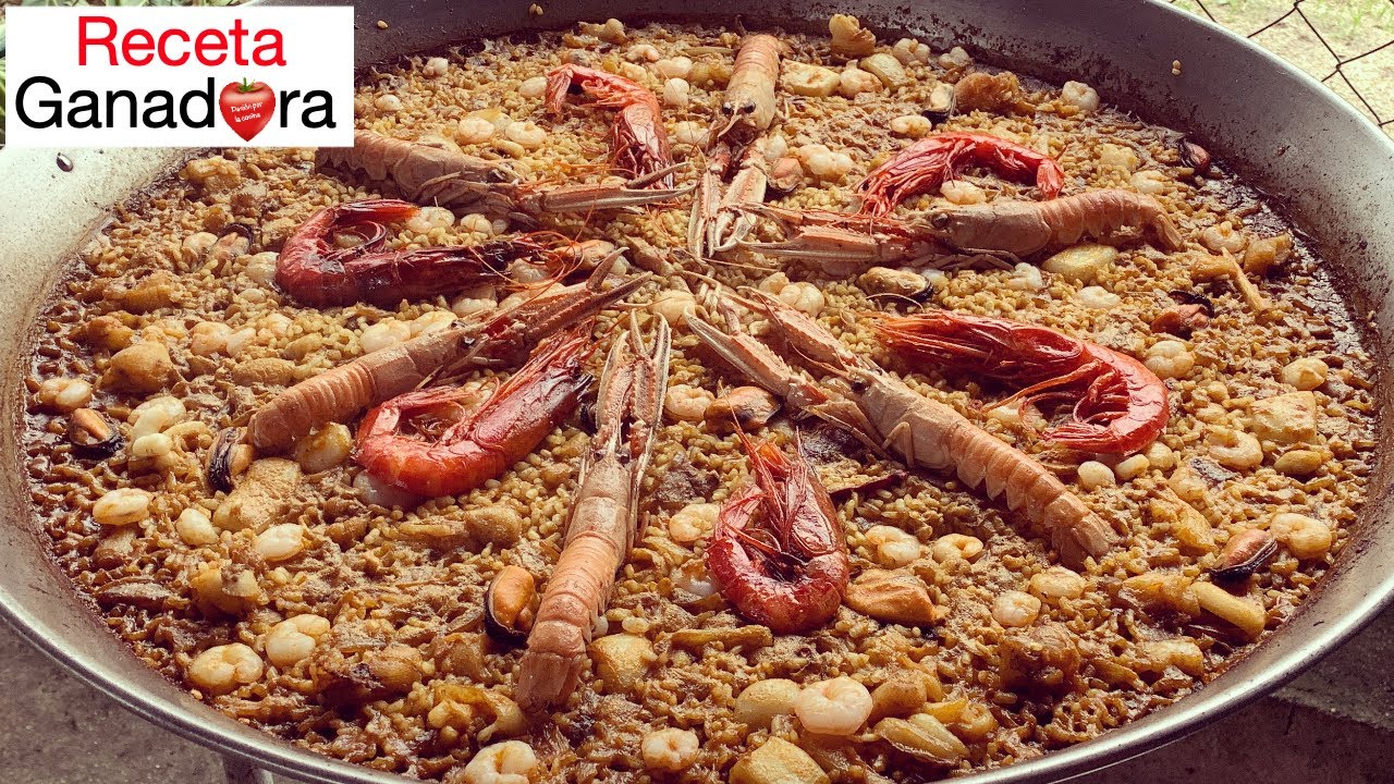 Paella de marisco | Receta ganadora