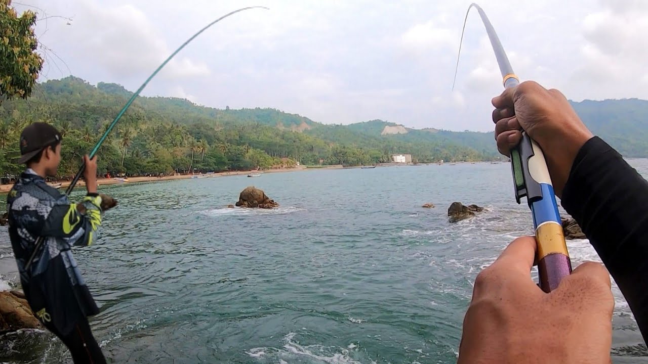Ini Yang Kalian Cari ‼️ Mancing Tegek Panen ikan Besar Di Laut