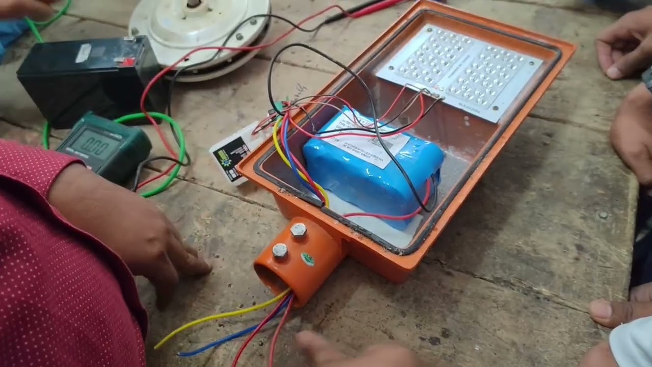 Street solar light repair /check@solarsido