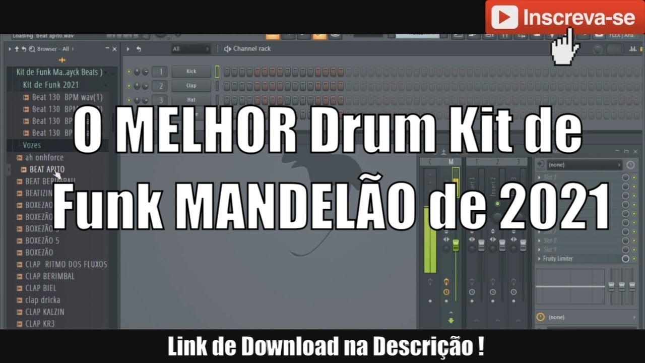 O MELHOR PACK DE FUNK MANDEL&Atilde;O 2021 - Drum kit de Funk (Mayck Beats) Kit de Pontos de Funk