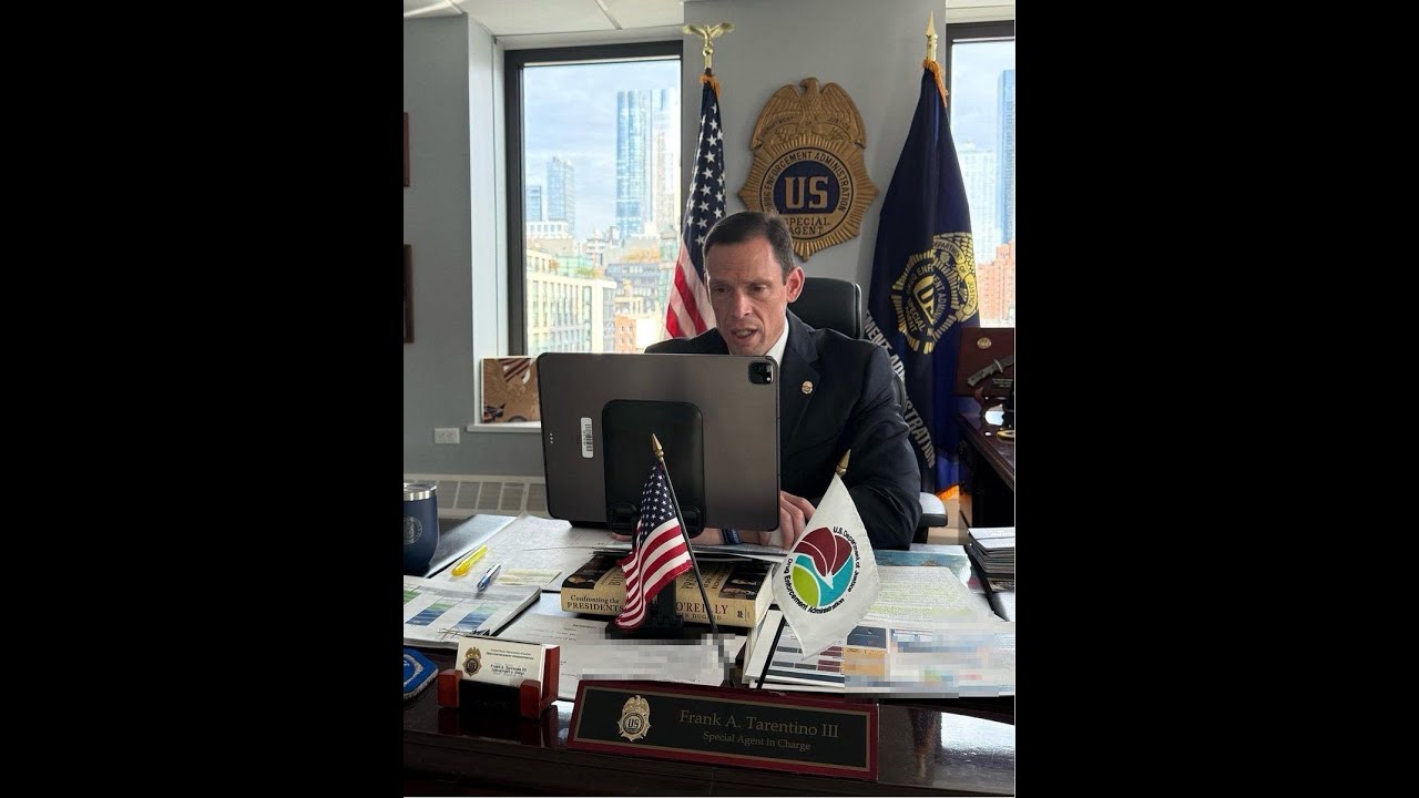 William Acosta interviews Frank Tarentino III, Special Agent in Charge DEA New York Division