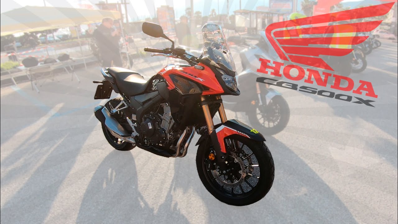 Honda CB 500 X 2022 Test Ride [4K]