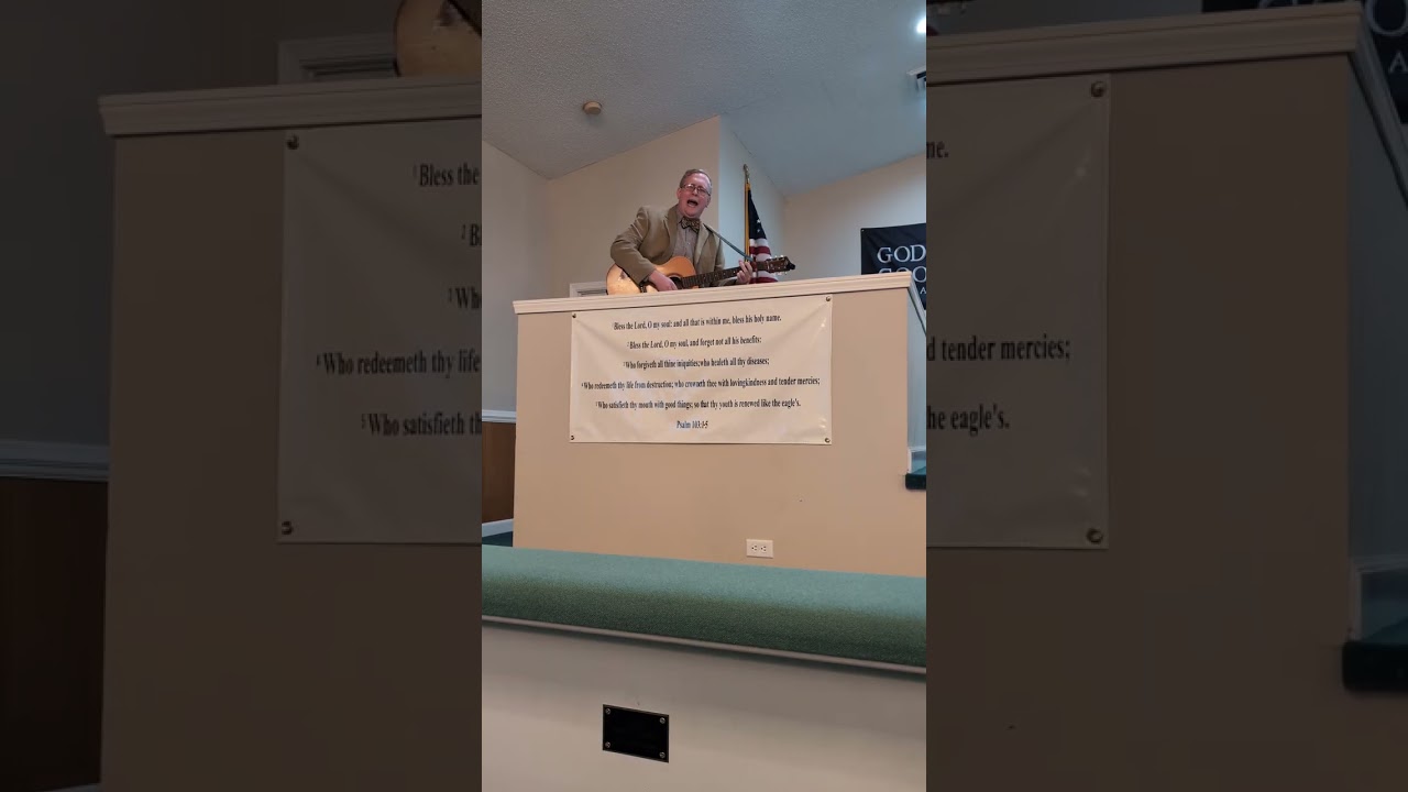 I'm Not afraid, Bro Michael Roberts, Anchor Baptist Church. Attalla AL