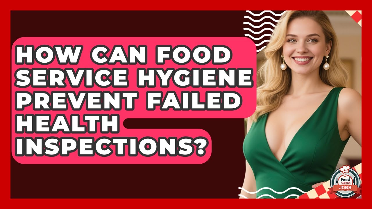 How Can Food Service Hygiene Prevent Failed Health Inspections? - Food Service Jobs