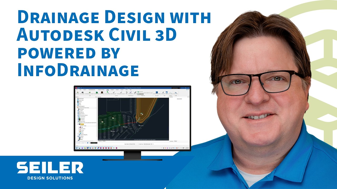 Drainage Design with Autodesk Civil 3D powered by InfoDrainage