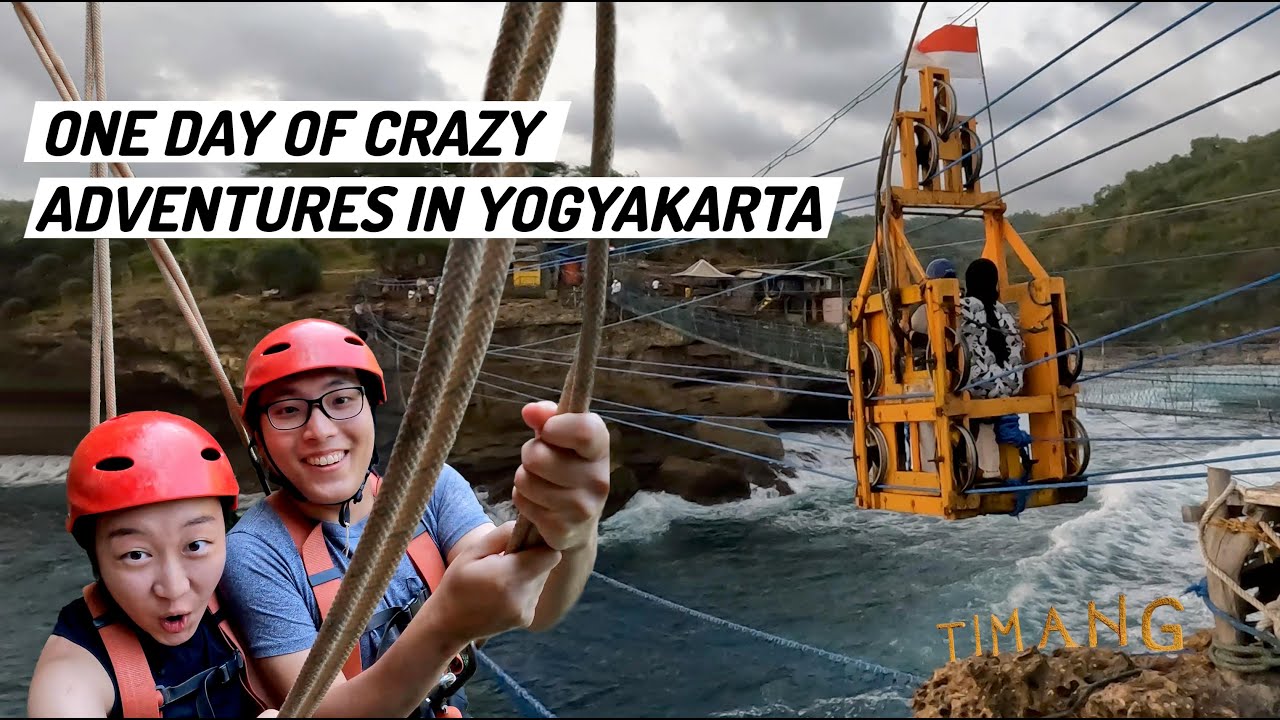 All the fun things to do in Yogyakarta (Jomblang Cave, Timang Beach Gondola, River Tubing and more!)