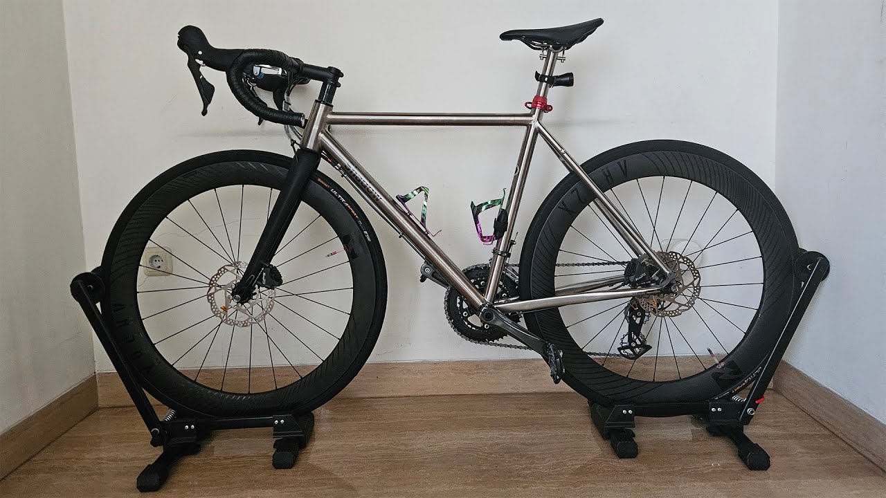 Shadow Pave Bike Tour! | Membahas secara detil frame dan komponen Road Bike Shadow Pave Titanium