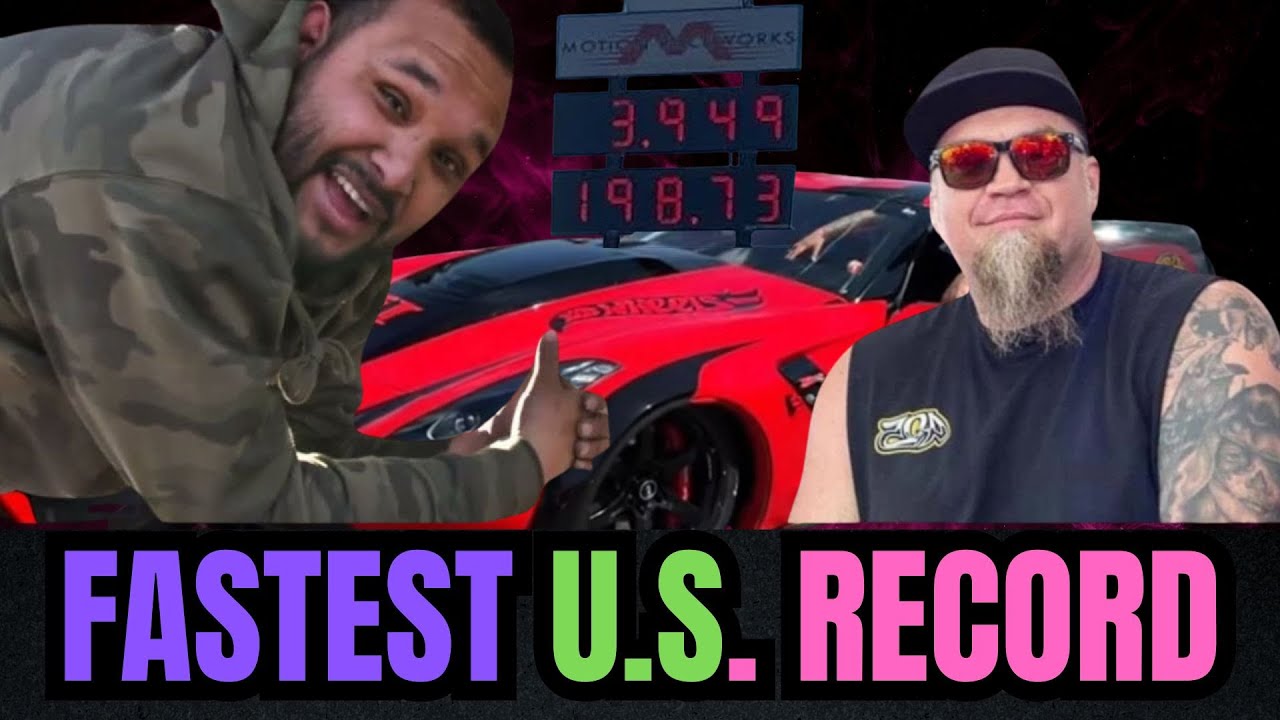 Ryan Martin Sets the FASTEST U.S. Record in Fireball Camaro &mdash; 3.94 Seconds on 28x10.5 Tires