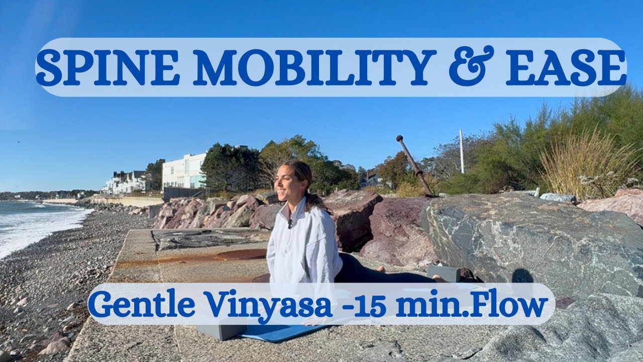 🌿Gentle Vinyasa for Spine Mobility| 20-Min. Flow for Ease & Freedom